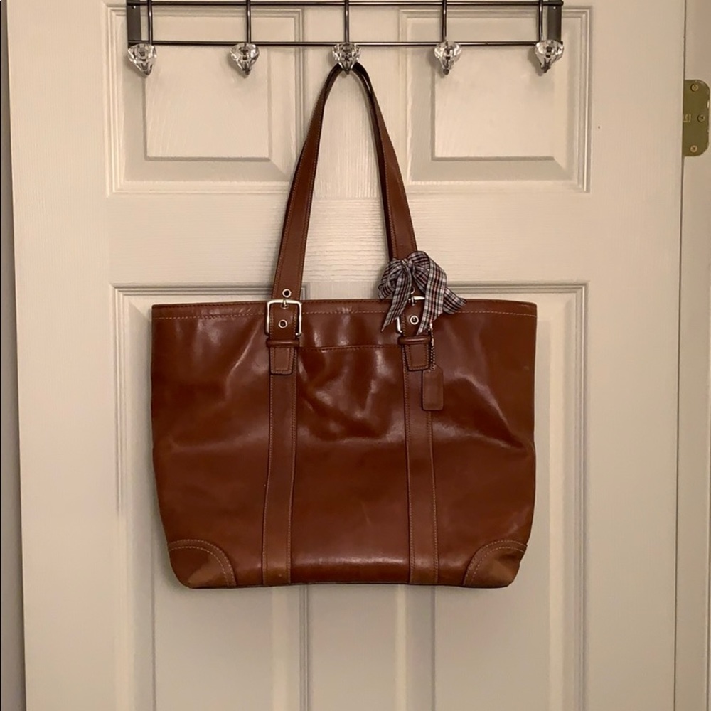 Coach Leather Tote
